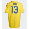 Colombia Yerry Mina #13 Hjemmedrakt VM 2026 Kortermet